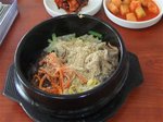 韓国伝統料理の石焼ピビンパ（慶州）