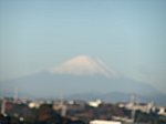 冠雪の富士山